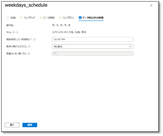 Azure Virtual Desktopのスケーリングプラン 05