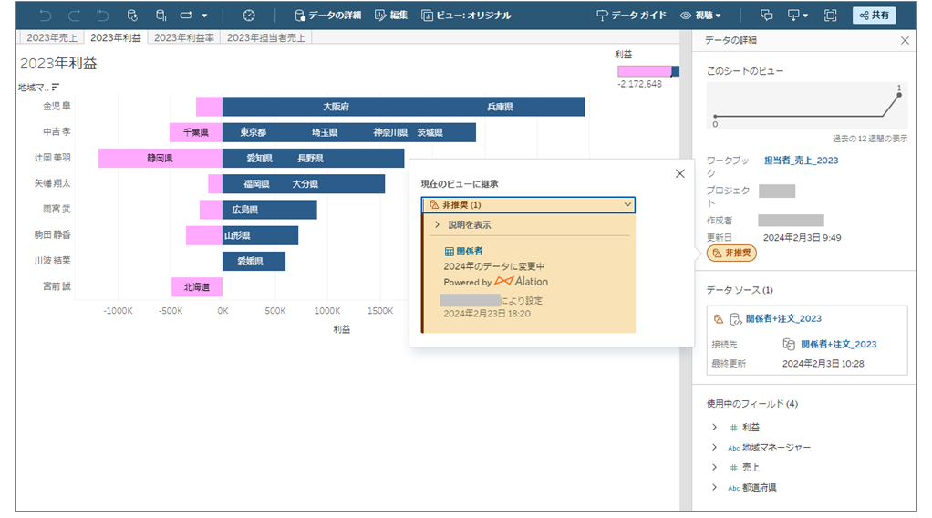 Alation Anywhere（Slack、Teams、Tableau）02