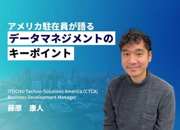 アメリカ駐在員が語るデータマネジメントのキーポイント