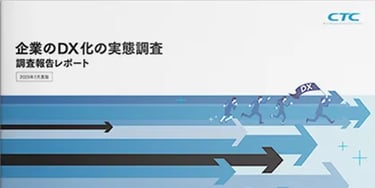 企業のDX化の実態調査　調査報告レポート